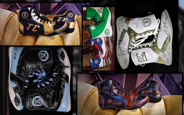 Custom hand-made Boxing shoes