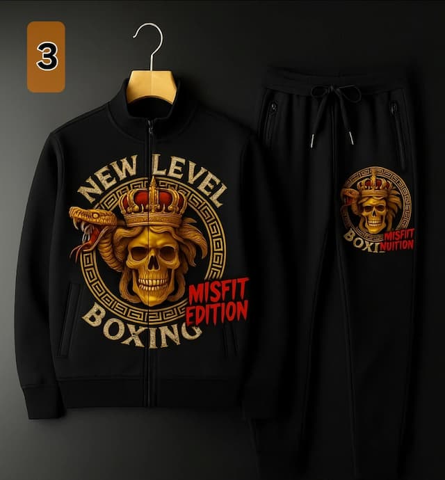#3 Christine The Misfit Ferea Limited Edition Tracksuit - Misfit Edition Big
Logo