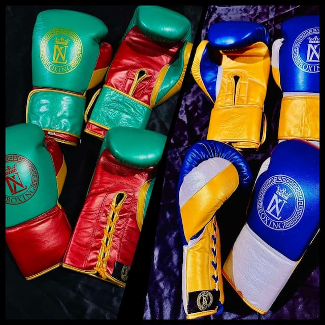 Special Edition Metallic Boxing Gloves